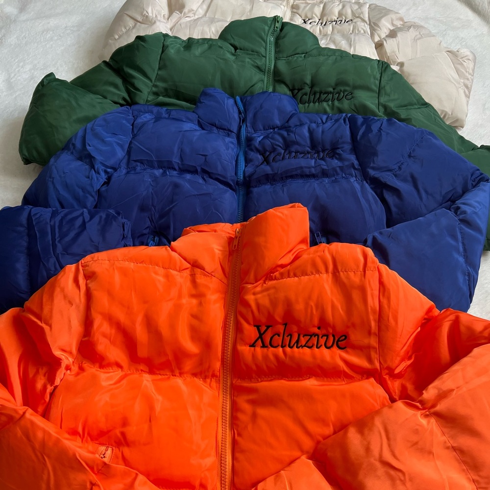 Xcluzive cropped puffer jacket